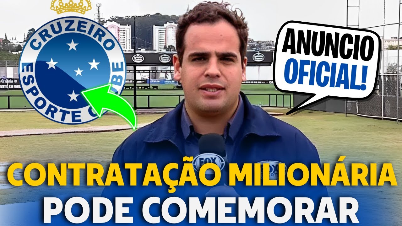 CONTRATAÇÃO MILIONÁRIA DE ATACANTE EUROPEU! NOTÍCIAS DO CRUZEIRO - YouTube