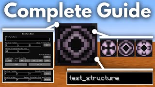 How To Use Structure Blocks in Minecraft 1.21 (Java and Bedrock)