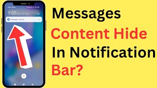 How To Hide Text Message Content In Notification Bar?
