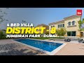 Luxurious 4 Bed Villa in District 8, Jumeirah Park - Dubai