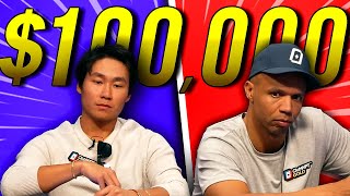 I Buy-In for $100,000 Against PHIL IVEY! | Road to $1,000,000 Episode 29