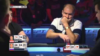 EPT 10 Barcelona 2013 - Super High Roller, Episode 4 | PokerStars (HD)