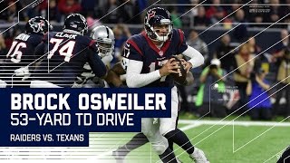 Brock Osweiler Leads Big 4Q Touchdown Drive! | Raiders vs. Texans | NFL Wild Card Highlights