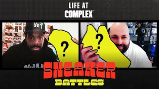 TMarkGotKickss Vs WhoisHeck In A Sneaker Battle From Home | #LIFEATCOMPLEX