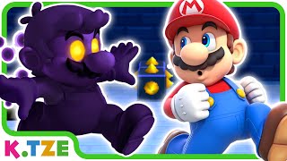 Schatten Mario jagt mich 😈😱 Super Mario 3D Land