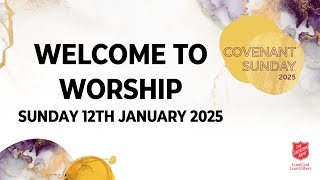 Sunday morning worship with The Salvation Army Staple Hill - 12th January 2025