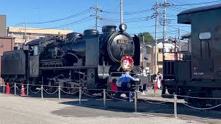 084_【SL 49671　真岡鐡道】Type 9600 Steam Locomotive No. 49671. 9600形蒸気機関車49671号機が元気に汽笛を鳴らしていました。