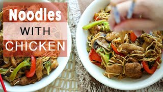 Noedels Met Kip | Noodles With Chicken