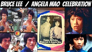 BRUCE LEE Birthday Celebration at ANGELA MAO'S Restaurant!