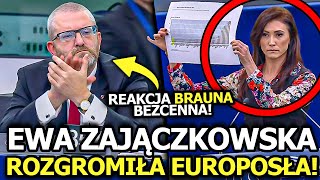 PO TYCH SŁOWACH EWY ZAJĄCZKOWSKIEJ GRZEGORZ AŻ ZACZĄŁ KLASKAĆ! EUROPOSŁOWIE CHCIELI JA ZAGŁUSZYĆ!