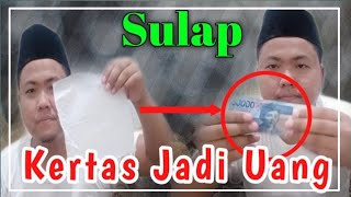 Menyulap Kertas Jadi Uang , Auto kaya⁉️