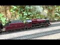 bowande live steam locomotive stanier jubilee class. l.m.s. period. costa brava girona. spain