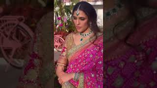 Shloka Ambani jewellery diamond and emerald #shloka #ambaniwedding