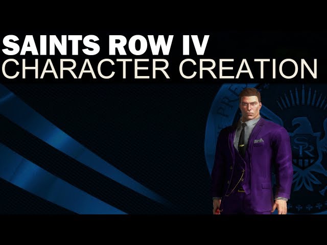 Saints Row 4 Character Creation