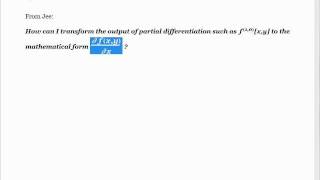Mathematica Q&A Series: Converting to Traditional Mathematical Typesetting