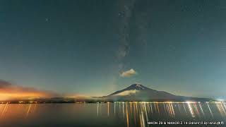 2022年7月23日　山中湖から富士の星景TAIME LAPSE　Nikon Z9 Ver2