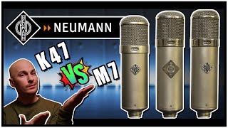 Neumann U47 x3 ｜K47 vs M7 vs M7 LargeBadge｜