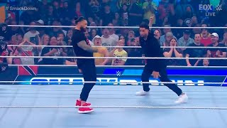 Jey Uso attacks Roman Reigns and leaves WWE - WWE SmackDown 11/8/2023