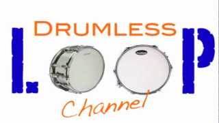 drumless loop: (1 bar stop) rock ballad _ 65 bpm