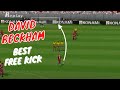 Beckham free kick compilation Winning Eleven PS1