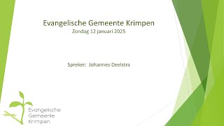 EGK 12-01-2025 Johannes Deelstra