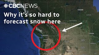 Why it’s so hard to forecast snow in the Pacific Northwest