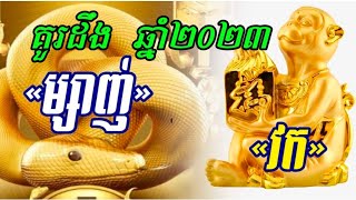 គួរដឹង ឆ្នាំម្សាញ់និងវក រាសីឆ្នាំ2023, horoscope for daily 2023