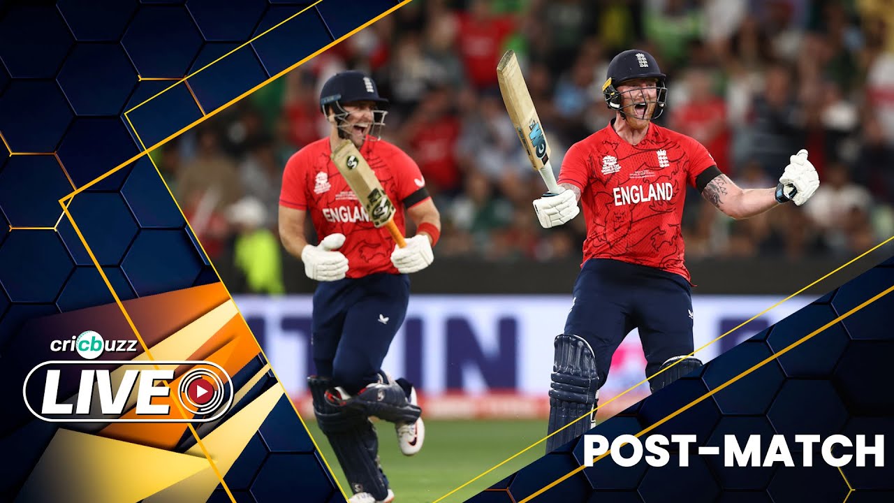 Cricbuzz Live: T20 World Cup Final | England Clinch Title, Beat ...