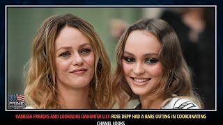 Vanessa Paradis and Lookalike Daughter Lily-Rose Depp Had a Rare Outing in Coordinating Chanel Looks