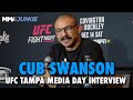 Cub Swanson Talks Fighting Into His 40s, Eventual Retirement, Billy Quarantillo, More | UFC Tampa