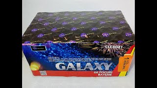 Baterie Galaxy 20mm 66 focuri Fireshow www.petarde.eu