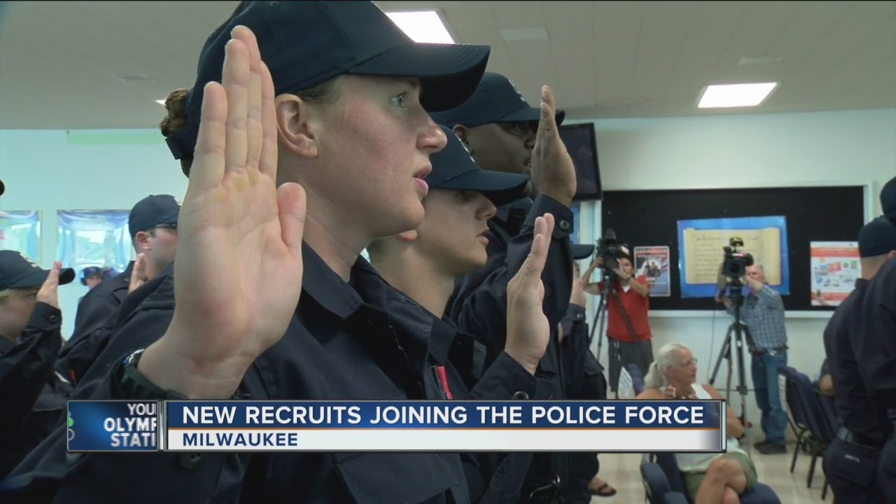 New Recruits Join Police Force - YouTube