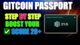 Gitcoin Passport Score 20🚀| How to Increase Gitcoin Passport Score zksync \u0026 Binance