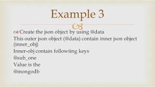 13 nested objects json