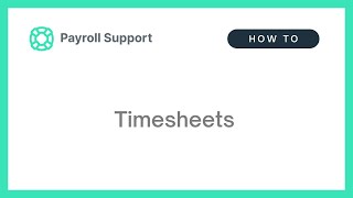 Business Management - Timesheets