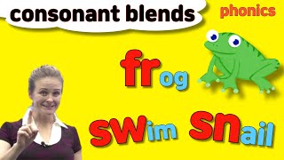 Consonant Blends | bl. br, cl. cr, fl, fr, gl, gr, pl, pr, s blends | Phonics