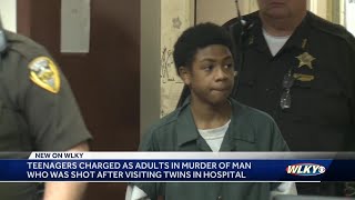 3 teens accused of killing father of newborn twins now charged as adults