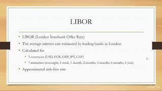 Corporate Finance - A Brief Introduction : LIBOR