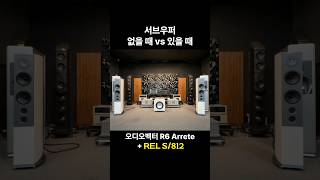 서브우퍼, 있으면 얼마나 다를까? #shorts #subwoofer #woofer #wooferspeaker