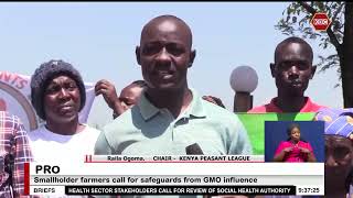 Smallholder farmers call for safeguards from GMO influence