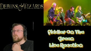 Demons & Wizards Fiddler On The Green Live Reaction