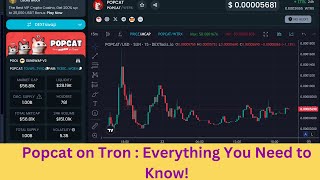 #popcat  on #tron  : Everything You Need to Know! #cryptocurrency #crypto #trx