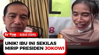 Sebelas-Duabelas, Wanita Ini Digadang-gadang Mirip Presiden Jokowi | Kabar Utama tvOne