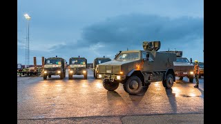 Retour du contingent belge en Lituanie // Belgische troepen keren terug naar Litouwen