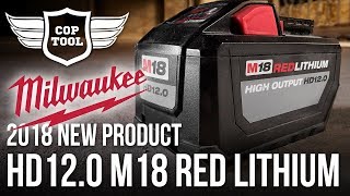 Milwaukee M18 HIGH OUTPUT 12.0Ah Battery - 21700 Cells - NPS18