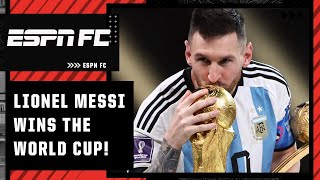 Lionel Messi wins the World Cup with Argentina! ‘The BEST GAME I’ve ever seen!’ | ESPN FC
