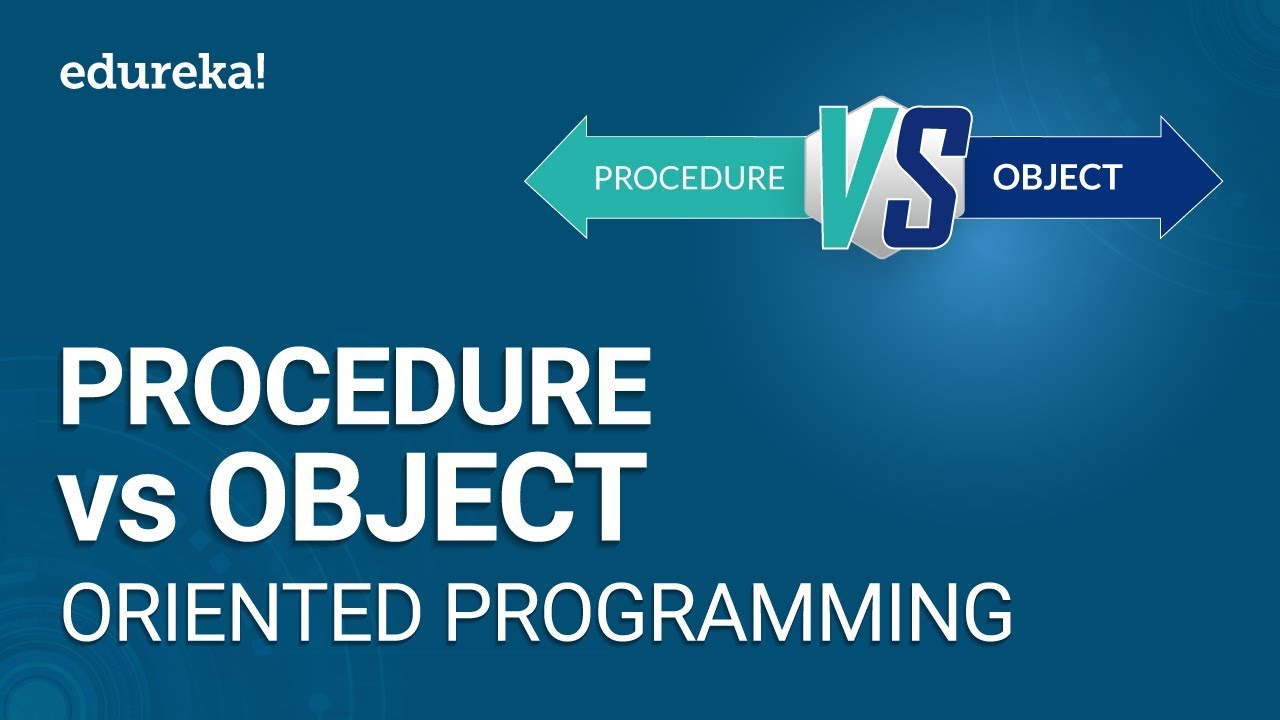 Procedure Oriented Vs Object-oriented Programming | Programming ...