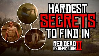 The HARDEST Secrets to find in Red Dead Redemption 2 | RDR2
