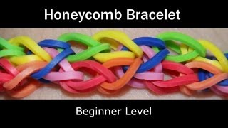 Rainbow Loom® Honeycomb Bracelet