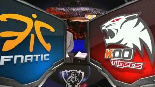 FULL STREAM: Fnatic vs KOO Tigers | ALL GAMES Semi Finals LoL S5 Worlds 2015 | FNC vs KOO